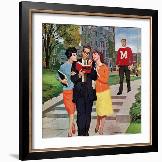 "Picking Poindexter", October 17, 1959-Richard Sargent-Framed Giclee Print