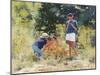 Picking Poppies, 1997-Gillian Furlong-Mounted Giclee Print