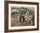 Picking Potatoes, 1893-Camille Pissarro-Framed Giclee Print