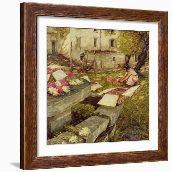 Picking Stocks-Henry Herbert La Thangue-Framed Giclee Print