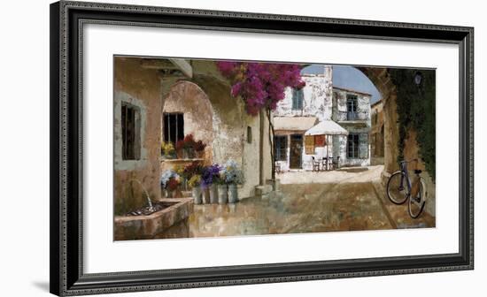 Picking Up Flowers-Gilles Archambault-Framed Giclee Print