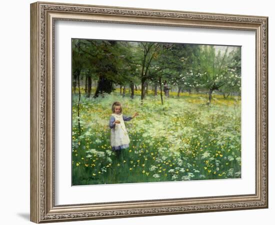Picking Up Silver and Gold, 1906-Alexander Mann-Framed Giclee Print