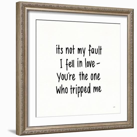 Pickup Lines IV-Leah York-Framed Art Print