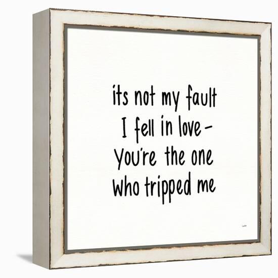 Pickup Lines IV-Leah York-Framed Stretched Canvas