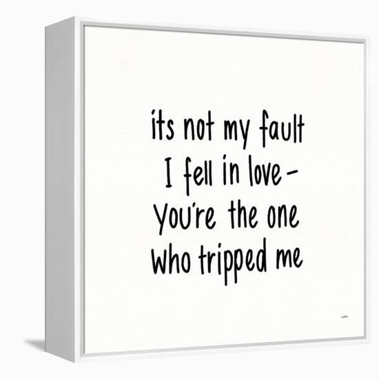 Pickup Lines IV-Leah York-Framed Stretched Canvas