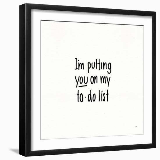 Pickup Lines V-Leah York-Framed Art Print