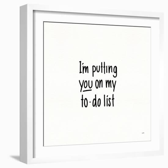 Pickup Lines V-Leah York-Framed Art Print