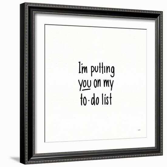 Pickup Lines V-Leah York-Framed Art Print