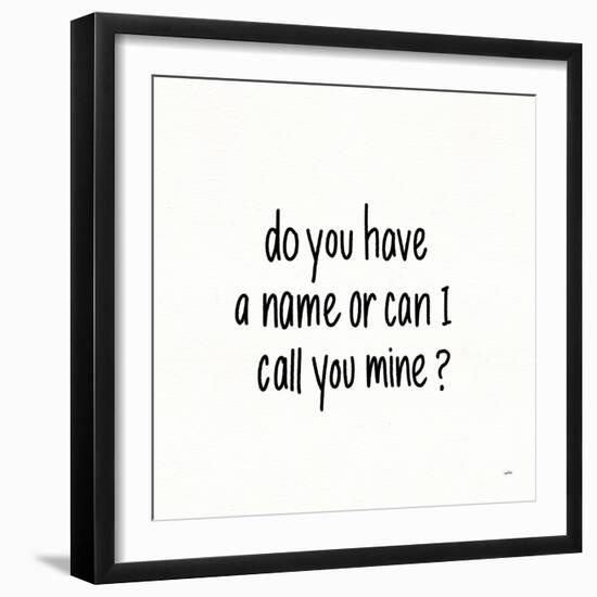 Pickup Lines VI-Leah York-Framed Art Print