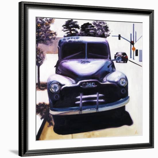 Pickup Truck-Aviva Brooks-Framed Art Print