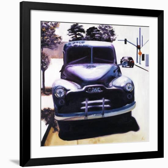 Pickup Truck-Aviva Brooks-Framed Art Print