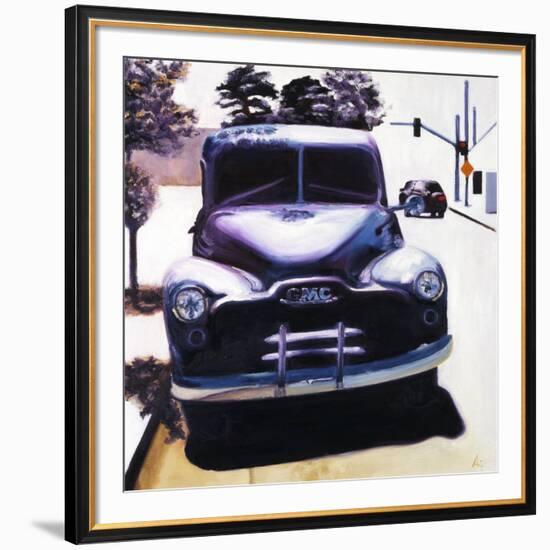 Pickup Truck-Aviva Brooks-Framed Art Print