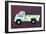 Pickup Truck-Design Turnpike-Framed Giclee Print