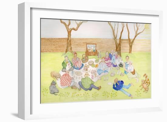 Picnic, 2018-Gillian Lawson-Framed Giclee Print