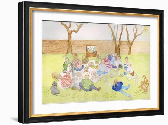 Picnic, 2018-Gillian Lawson-Framed Giclee Print