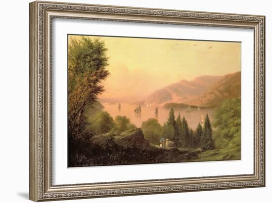 Picnic Along the Hudson, 1881-Robert Walter Weir-Framed Giclee Print