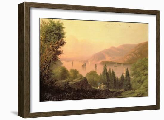 Picnic Along the Hudson, 1881-Robert Walter Weir-Framed Giclee Print