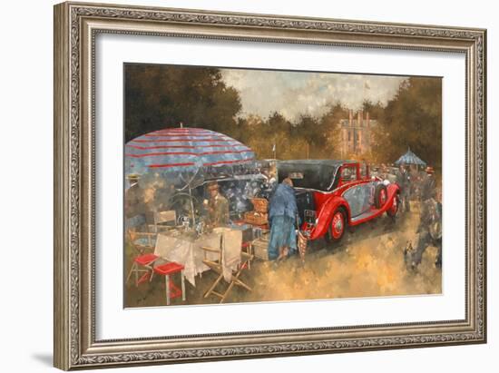 Picnic at Althorp-Peter Miller-Framed Giclee Print