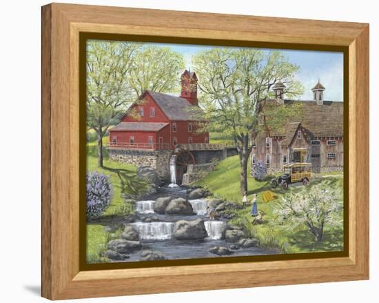 Picnic at the Mill-Bob Fair-Framed Premier Image Canvas