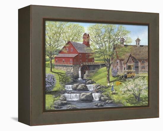 Picnic at the Mill-Bob Fair-Framed Premier Image Canvas