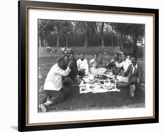 Picnic in Iran-null-Framed Photographic Print