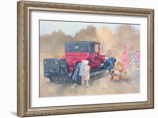 Picnic in the 1920's, 1996-Peter Miller-Framed Giclee Print