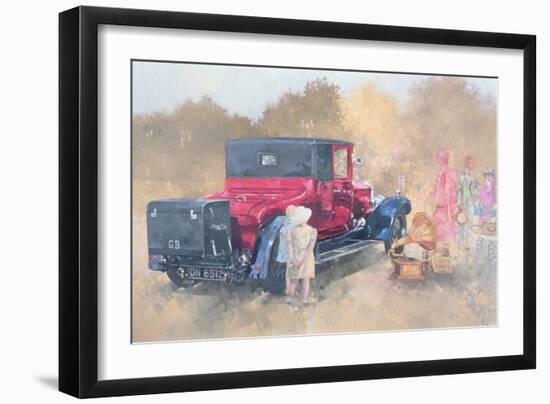 Picnic in the 1920's, 1996-Peter Miller-Framed Giclee Print