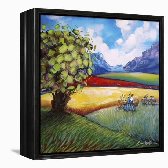 Picnic In The Winelands-Cherie Roe Dirksen-Framed Premier Image Canvas