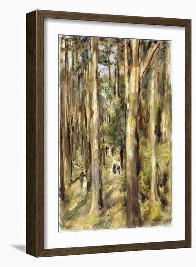 Picnic in the Woods, 1920-Max Liebermann-Framed Giclee Print