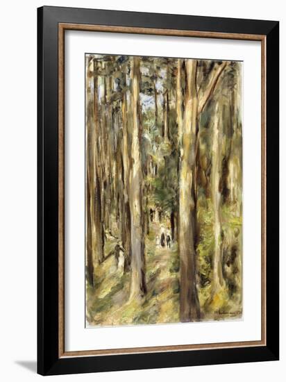 Picnic in the Woods, 1920-Max Liebermann-Framed Giclee Print