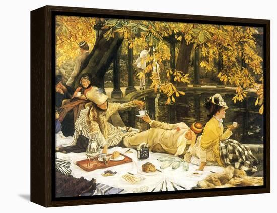 Picnic Lunch by Pool, 1876-James Tissot-Framed Premier Image Canvas