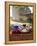 Picnic Lunch of Bread, Cheese, Tomatoes and Red Wine on a Hamper in the Dordogne, France-Michael Busselle-Framed Premier Image Canvas