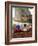 Picnic Lunch of Bread, Cheese, Tomatoes and Red Wine on a Hamper in the Dordogne, France-Michael Busselle-Framed Photographic Print