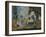 Picnic on a Riverbank, 1873-74-Paul Cézanne-Framed Giclee Print