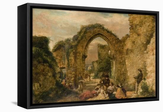 Picnic Party-David Roberts-Framed Premier Image Canvas