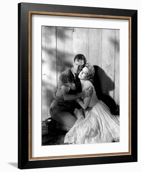 Picnic, William Holden, Kim Novak, 1955-null-Framed Photo