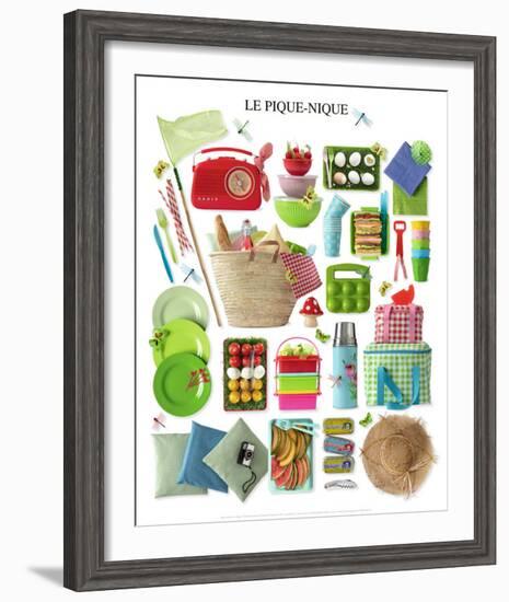 Picnic-null-Framed Art Print