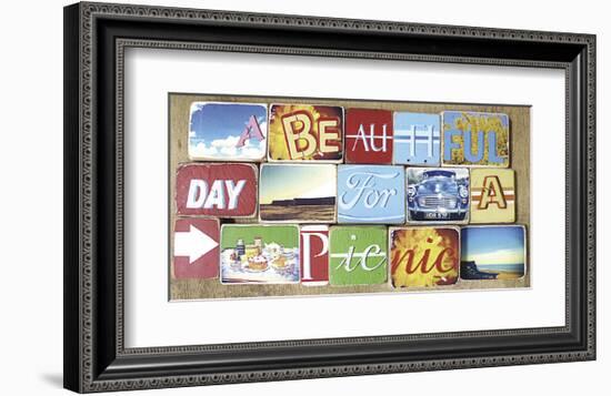 Picnic-null-Framed Giclee Print