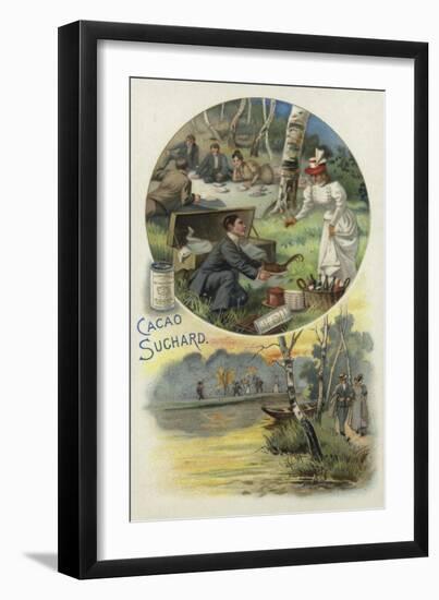 Picnic-null-Framed Giclee Print