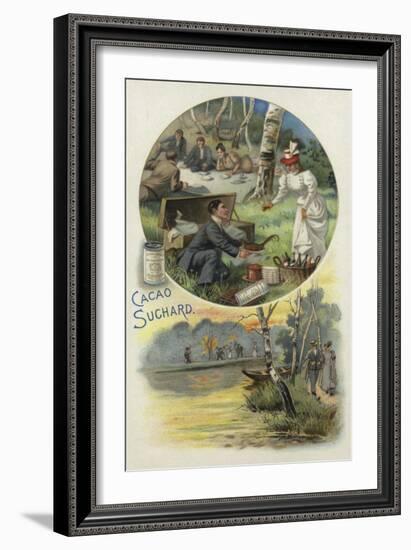 Picnic-null-Framed Giclee Print