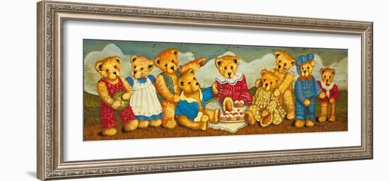 Picnicking-Sean Aherne-Framed Giclee Print