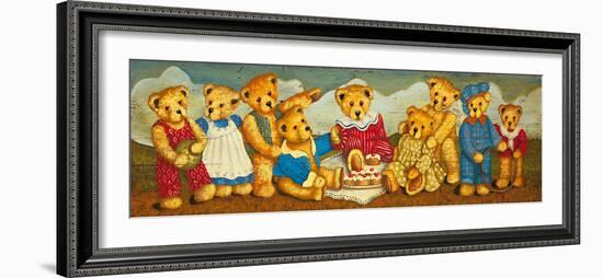 Picnicking-Sean Aherne-Framed Giclee Print