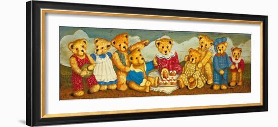 Picnicking-Sean Aherne-Framed Giclee Print