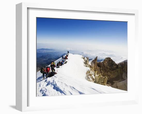 Pico De Orizaba, 5610M, Veracruz State, Mexico, North America-Christian Kober-Framed Photographic Print