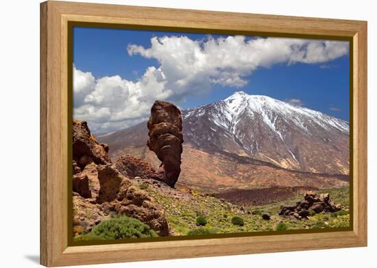 Pico Del Teide, Tenerife, Spain's Highest Mountain-balaikin2009-Framed Premier Image Canvas