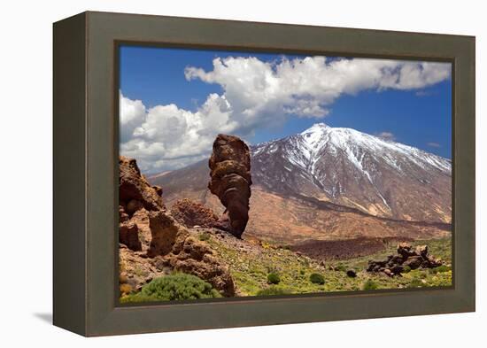 Pico Del Teide, Tenerife, Spain's Highest Mountain-balaikin2009-Framed Premier Image Canvas