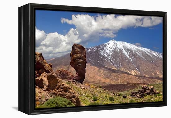 Pico Del Teide, Tenerife, Spain's Highest Mountain-balaikin2009-Framed Premier Image Canvas