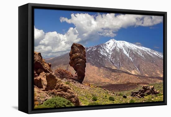 Pico Del Teide, Tenerife, Spain's Highest Mountain-balaikin2009-Framed Premier Image Canvas