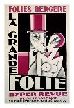 Folies-Bergere, La Grande Folie-Pico-Framed Art Print