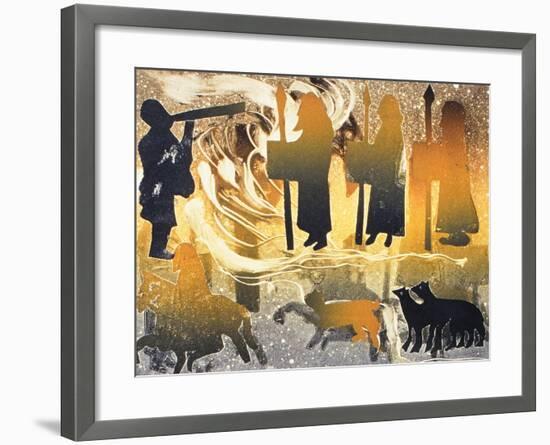 Pictish Melody, 2000-Gloria Wallington-Framed Giclee Print